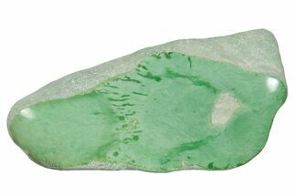 Polished Pastel Green Lucin Variscite ( g) - Utah #354651