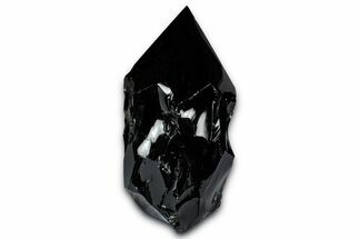 Free-Standing Polished Obsidian Point - Mexico #355029