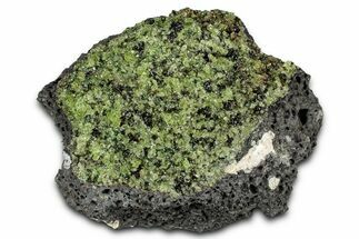 Peridot Crystals in Basalt - Arizona #355071