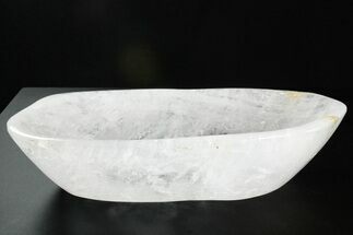 Polished Clear Quartz Bowl - Madagascar #355298