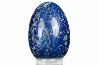 Polished Lapis Lazuli Egg - Pakistan #352563