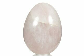 Polished Rose Quartz Egg - South Dakota #356257