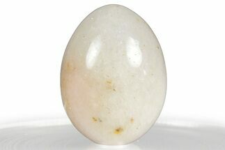 Polished Pink Calcite Egg - Utah #356444