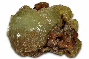 DIOPTASE VERTE, Double face, Rare et Élégante Cristaux sur matrice