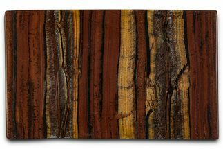 Polished Tiger Iron Slab - South Africa #357110