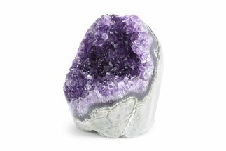 Free-Standing Amethyst Crystal Cluster - Uruguay #357327