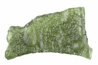 Green Moldavite Tektite ( g) - Czech Republic #359429
