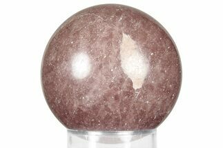 Polished Strawberry Quartz Sphere - Brazil #359857