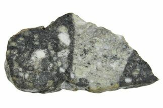 Polished Lunar Meteorite ( g) Slice - Aridal #360129