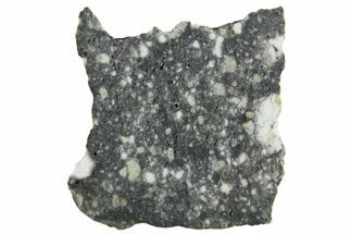 Polished Lunar Meteorite ( g) Slice - Aridal #360150