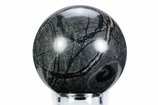 Polished Picasso Marble Sphere - Utah #360345
