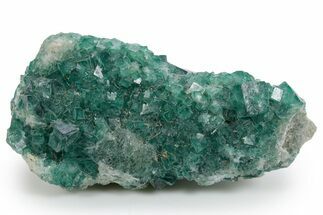 Green Fluorescent Cubic Fluorite Crystals - Madagascar #360470