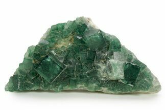 Green Fluorescent Cubic Fluorite Crystals - Madagascar #361388