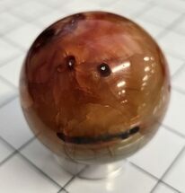 Colorful Carnelian Agate Sphere - For Ema #361672