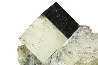 Natural Pyrite Cube In Rock - Navajun, Spain #361854