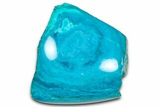 Polished Atacama Blue Opal (Chrysocolla & Opal) - Chile #362276