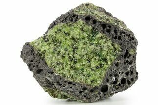 Peridot Crystals in Basalt - Arizona #355073