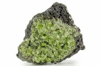 Peridot Crystals in Basalt - Arizona #355077