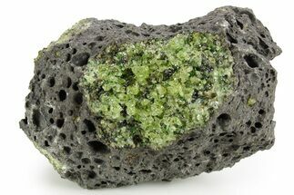 Peridot Crystals in Basalt - Arizona #355083