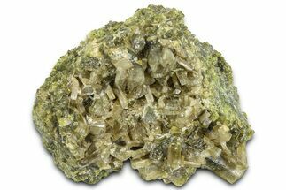 Gemmy Clinozoisite Crystal Cluster - Peru #362120