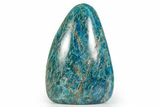 Free-Standing, Polished Blue Apatite - Madagascar #361984