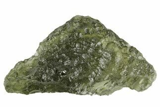 Green Moldavite Tektite ( g) - Czech Republic #359481