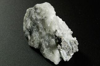 Native Silver in Calcite - Morocco #362734