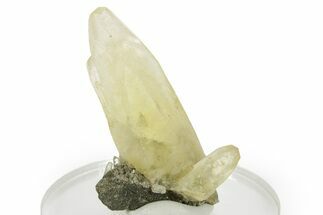 Yellow Calcite Crystal Cluster - Sweetwater Mine, Missouri #362858