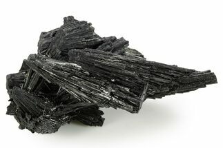 Black Tourmaline (Schorl) Crystal Cluster - Namibia #363670