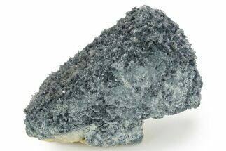 Blueish-Grey Foitite and Quartz on Orthoclase Feldspar - Namibia #363765