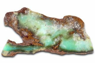 Polished Green Chrysoprase Slab - Western Australia #364234