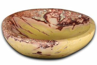 Polished Saharan Desert Jasper Dish - Morocco #349406