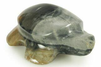 Carved Picasso Marble Turtle - Utah #366308