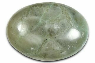 Polished Green Garnierite Stone - Madagascar #366387