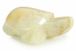 Carved Banded Calcite Turtle - California #366221