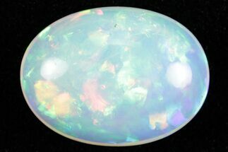 Polished Precious Ethiopian Fire Opal Cabochon ( grams) #367235