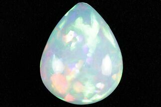 Polished Precious Ethiopian Fire Opal Cabochon ( grams) #367237