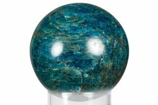 Bright Blue Apatite Sphere - Madagascar #367054