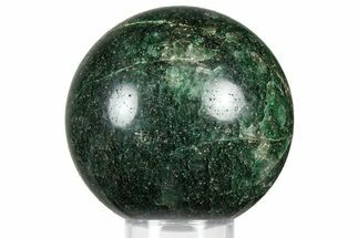 Polished Fuchsite Sphere - Madagascar #349745