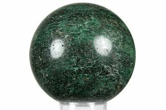 Polished Fuchsite Sphere - Madagascar #349748