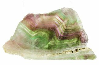 Colorful Polished Fluorite Slab - China #367876