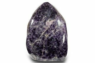 Tall, Free-Standing Polished Chevron Amethyst - Madagascar #350261