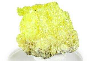 Bright-Yellow Sulfur Crystals - Bolivia #359325