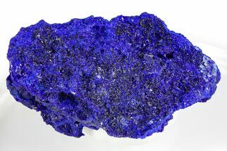 Sparkling Blue Azurite Crystals on Matrix - Congo #368205