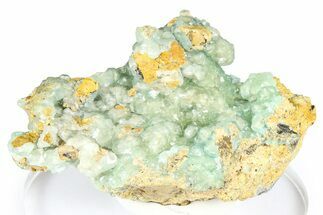 Sparkling Vibrant Blue Botryoidal Smithsonite - Congo-Brazzaville #368231