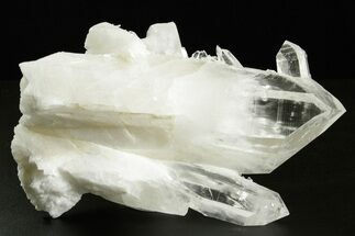 Clear Quartz Crystal Cluster - Colombia #368466