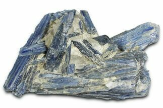 Vibrant Blue Kyanite Crystals In Quartz - Brazil #368777