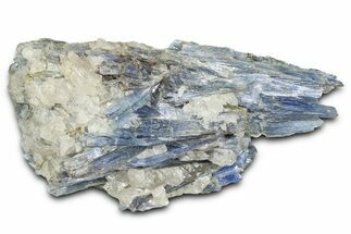 Vibrant Blue Kyanite Crystals In Quartz - Brazil #368797