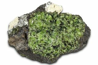 Peridot Crystals in Basalt - Arizona #368551