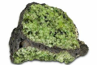 Peridot Crystals in Basalt - Arizona #368563